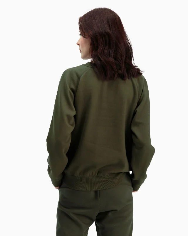 Crewneck Fleece Sweatshirt (Ivy)