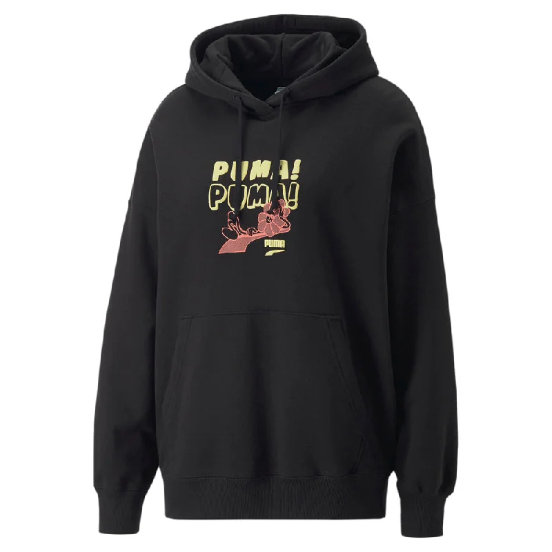 Downtown Oversized Graphic Hoodie Tr