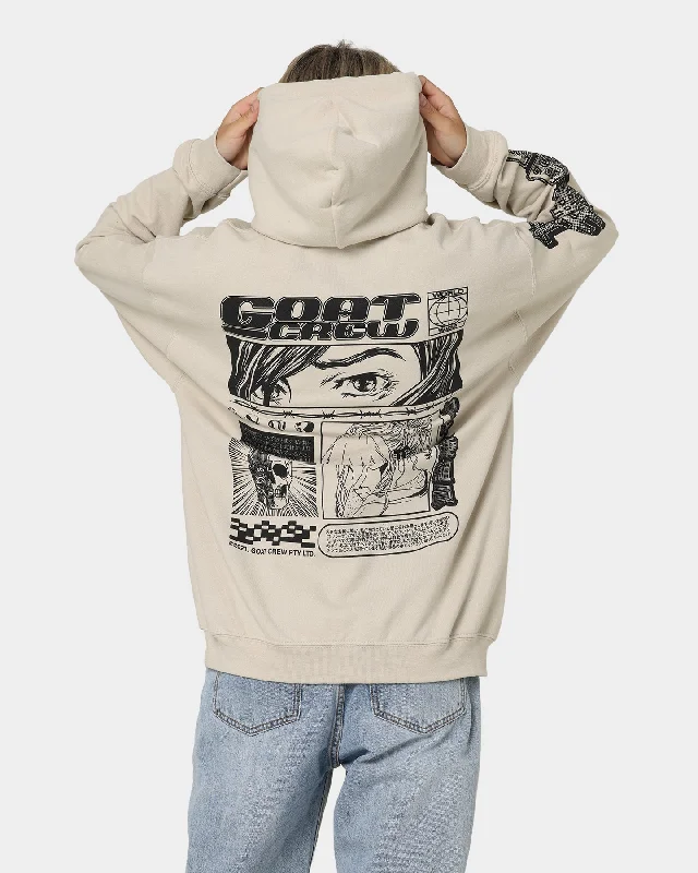 Goat Crew Harajuku Hoodie Sand