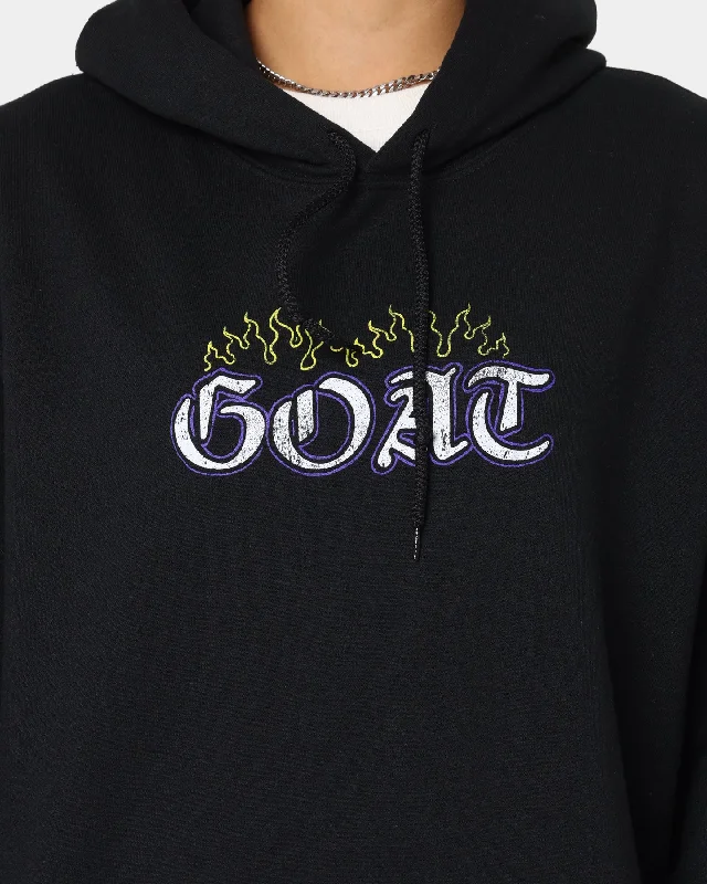 Goat Crew King Skeleton Hoodie Black