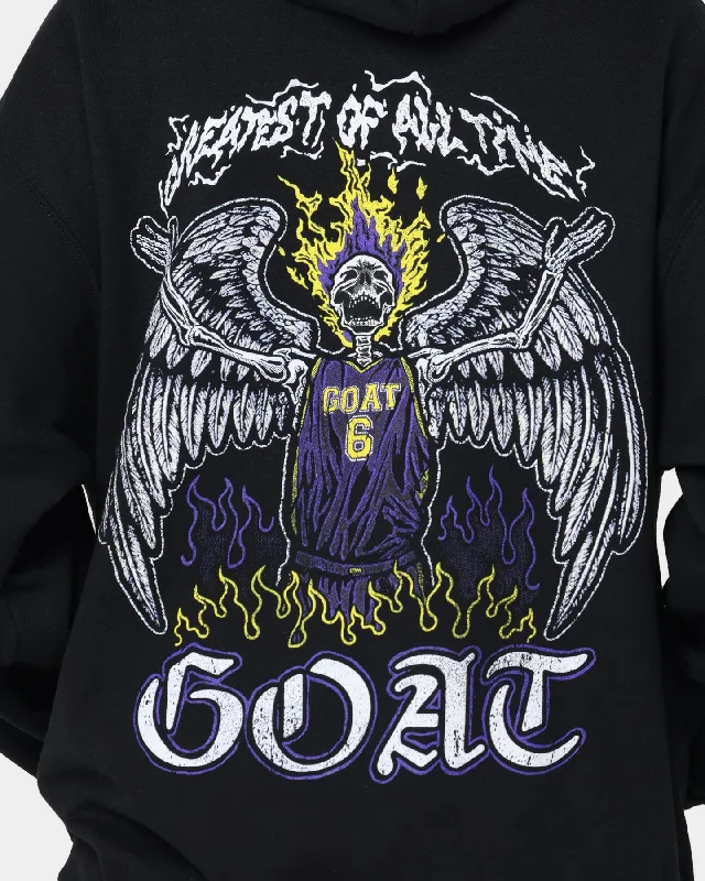 Goat Crew King Skeleton Hoodie Black