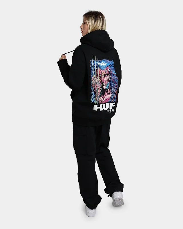 HUF X Marvel Weapon X Hoodie Black