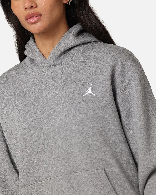 Jordan Brooklyn Fleece Printed Pullover Hoodie Carbon Heather