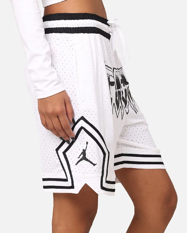 Jordan Dri-Fit Diamond Shorts White/Black