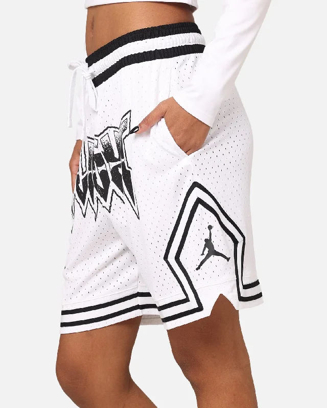 Jordan Dri-Fit Diamond Shorts White/Black