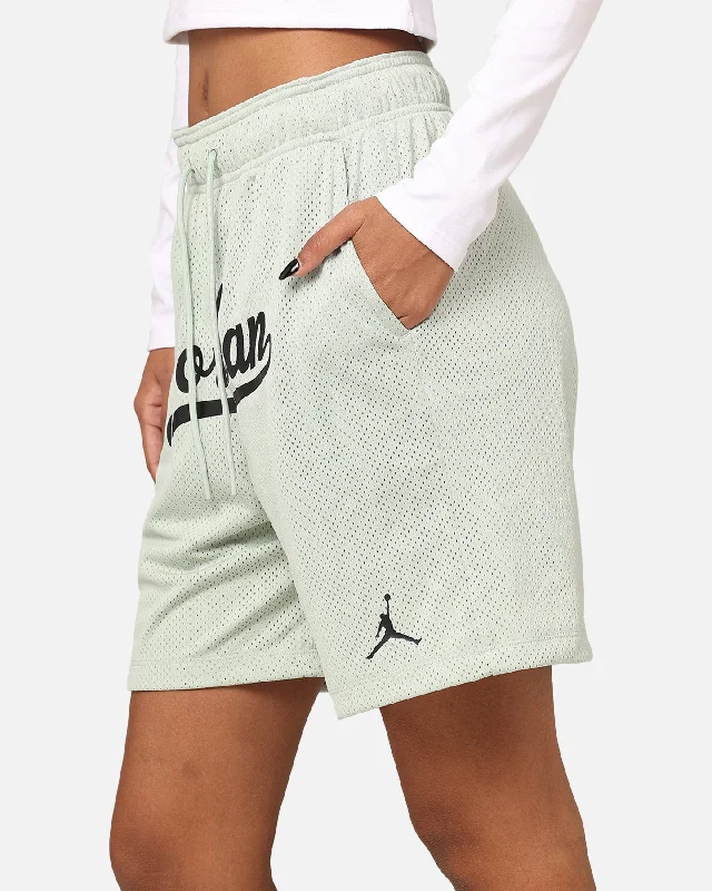 Jordan Flight MVP Statement Mesh Shorts Seafoam/Black