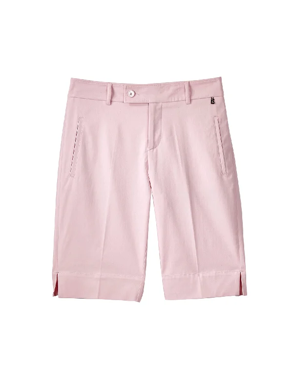 Lara Cotton Stretch Gabardine Short