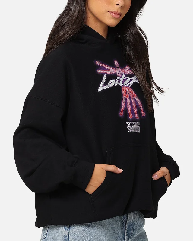 Loiter Human Condition Hoodie Black