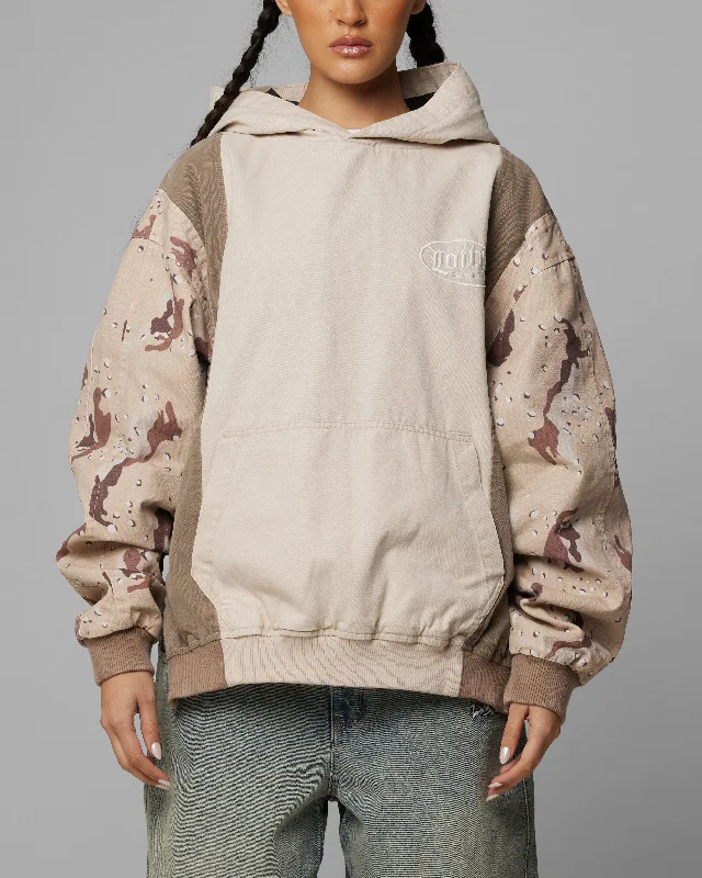 Loiter Splinter Hoodie Desert Camo