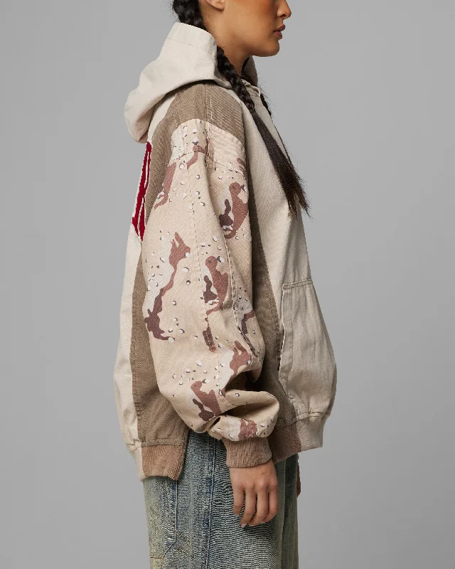 Loiter Splinter Hoodie Desert Camo