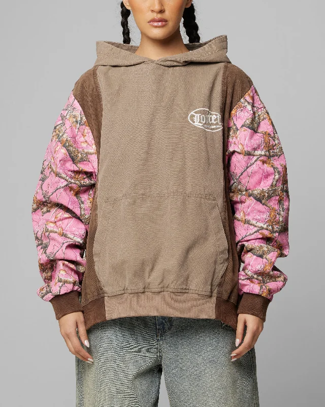 Loiter Splinter Hoodie Pink Camo