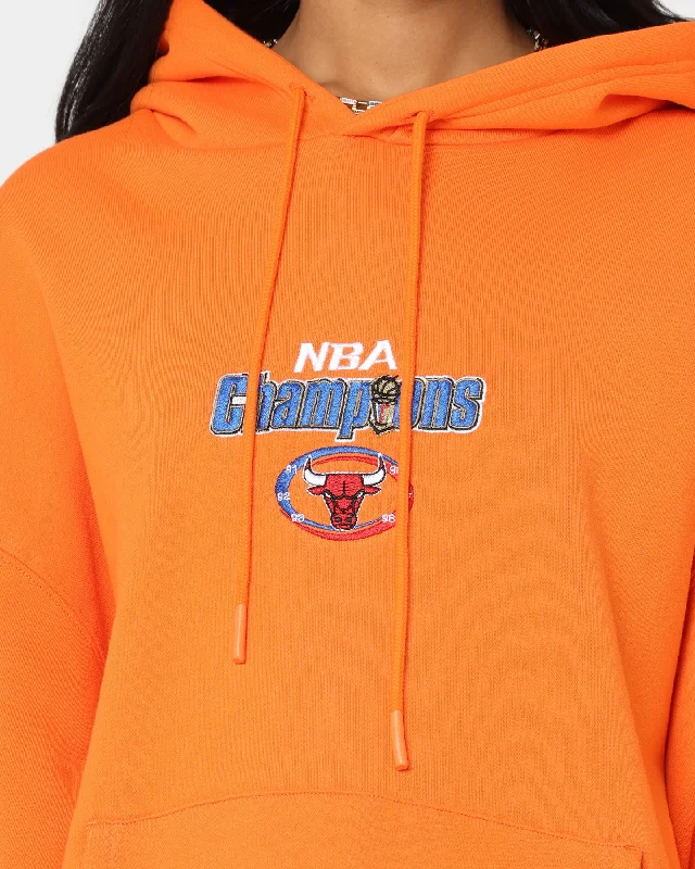 Mitchell & Ness Chicago Bulls Anniversary Hoodie Orange