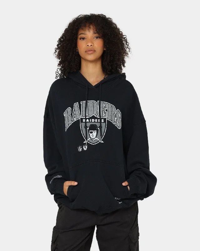 Mitchell & Ness Las Vegas Raiders Point Guard Hoodie Faded Black