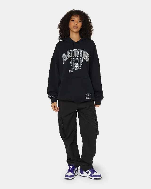 Mitchell & Ness Las Vegas Raiders Point Guard Hoodie Faded Black