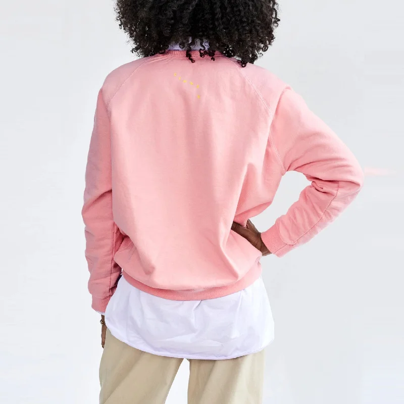 ""Oui"" Sweatshirt (Rose)