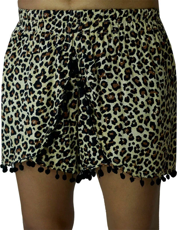 Pom Pom Skort ""Baby Cheetah""