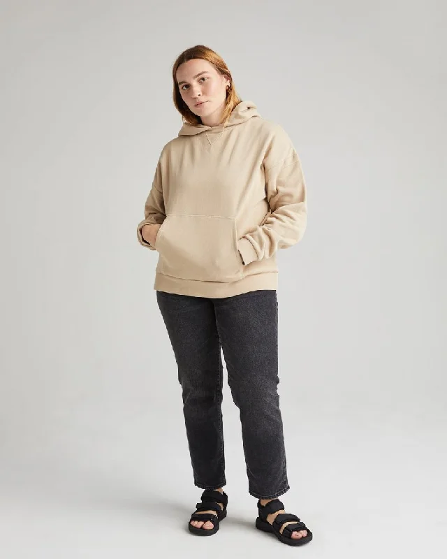 Recycled Fleece Hoodie (Sandstorm)