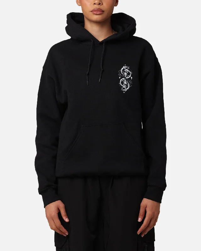 The Anti Order Double Dragon Hoodie Black/White