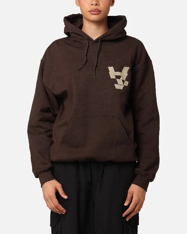 The Anti Order Smash Repair Hoodie Chocolate Brown