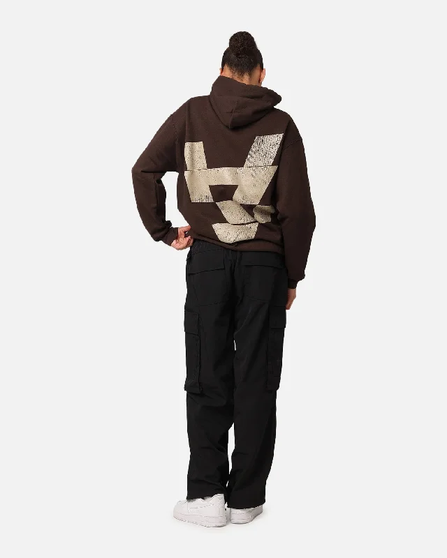 The Anti Order Smash Repair Hoodie Chocolate Brown