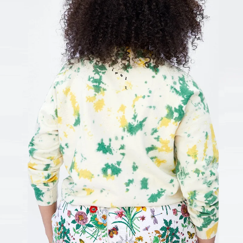 Tie-Dye La Banane Sweatshirt (Cream)