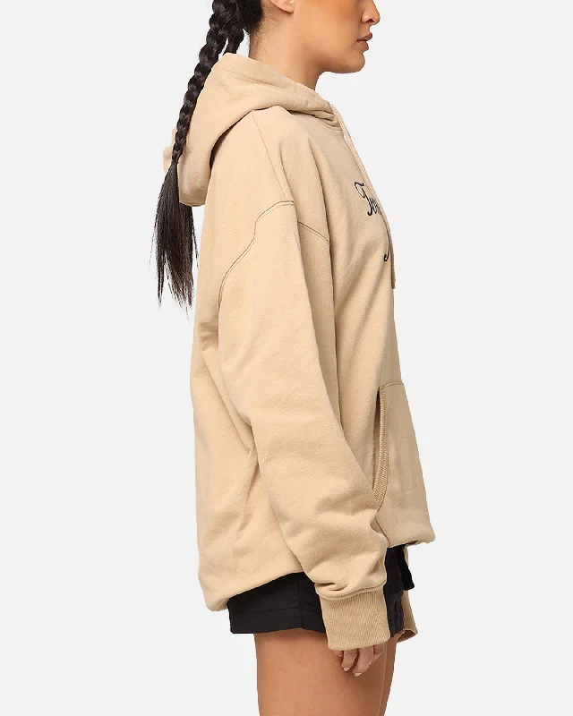 Tommy Jeans TJM Luxe Serif Relax Hoodie Tawny Sand