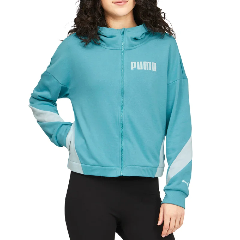 Train Logo Full Zip Long Sleeve Hoodie