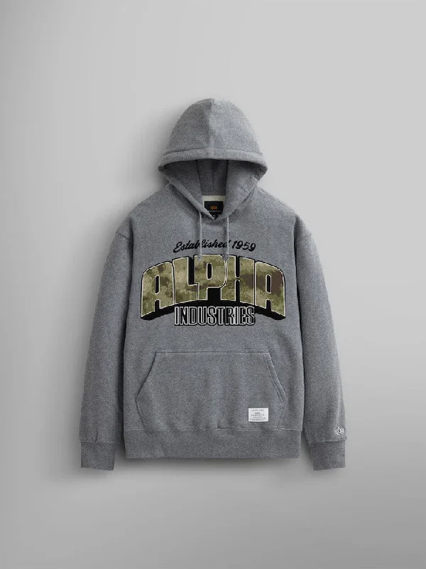 ALPHA CAMO LOGO HOODIE