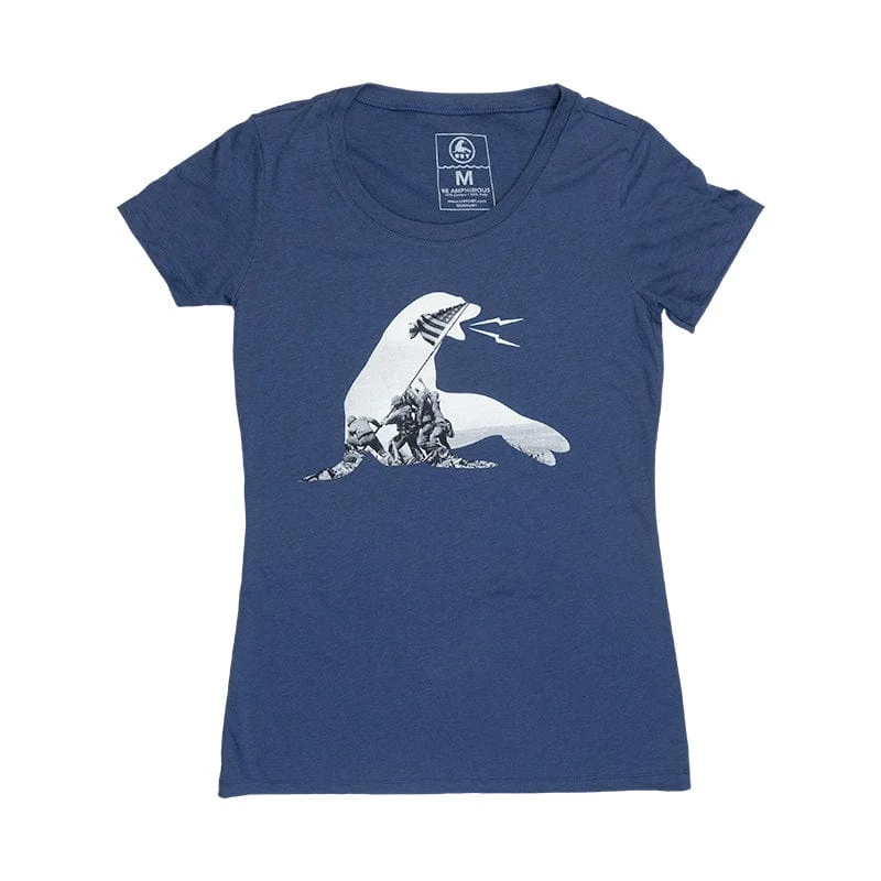 Women's Iwo Jima Triblend Tee