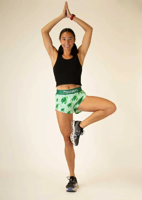 Women's Sea Turtles 1.5"" Split Shorts