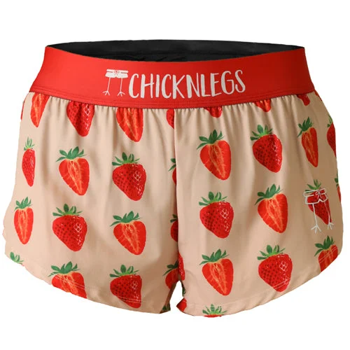 Women's Strawberry Szn 1.5"" Split Shorts