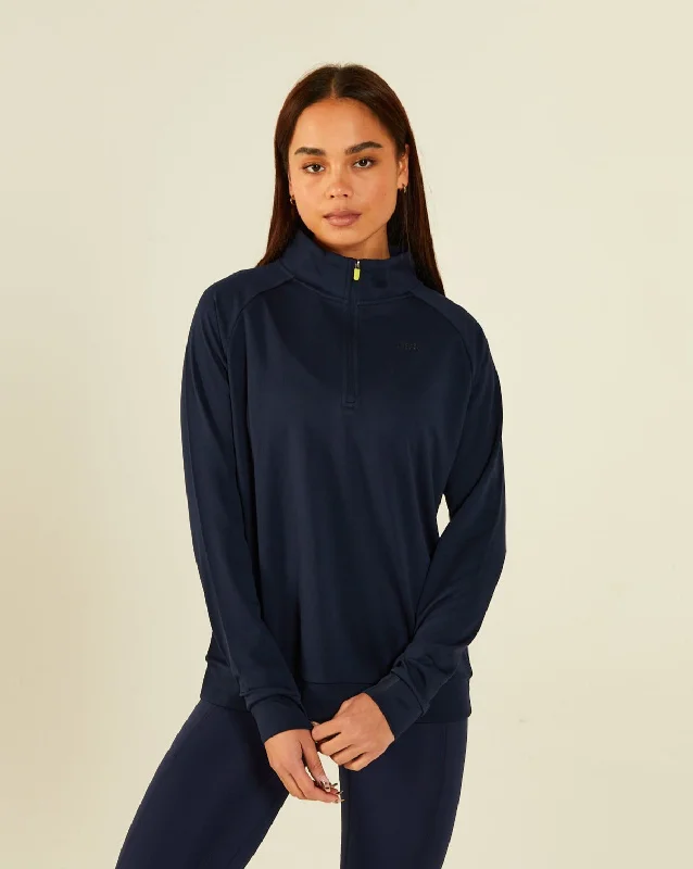 Jules Half Zip Blue Navy