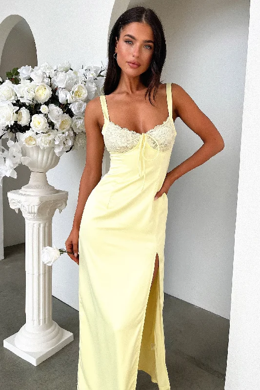 Sorrento Maxi Dress - Yellow