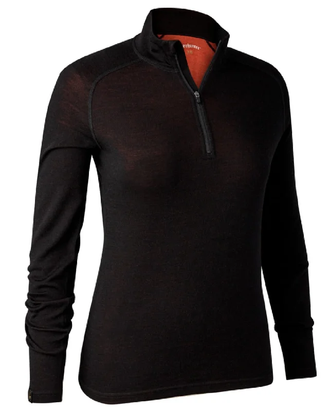 Deerhunter Lady Quinn Merino Half Zip Undershirt